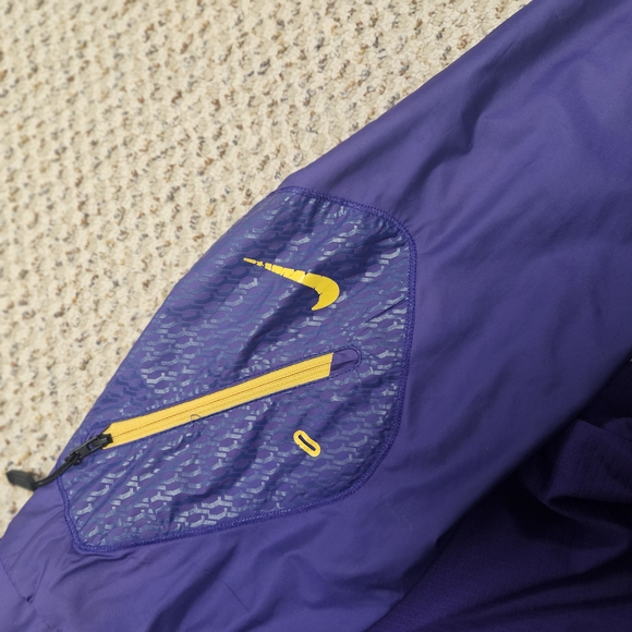 Nike Dry-Fit Men's Minnesota Vikings Purple 1/4 Zip Pullover Jacket - Size XL - Picture 4 of 8